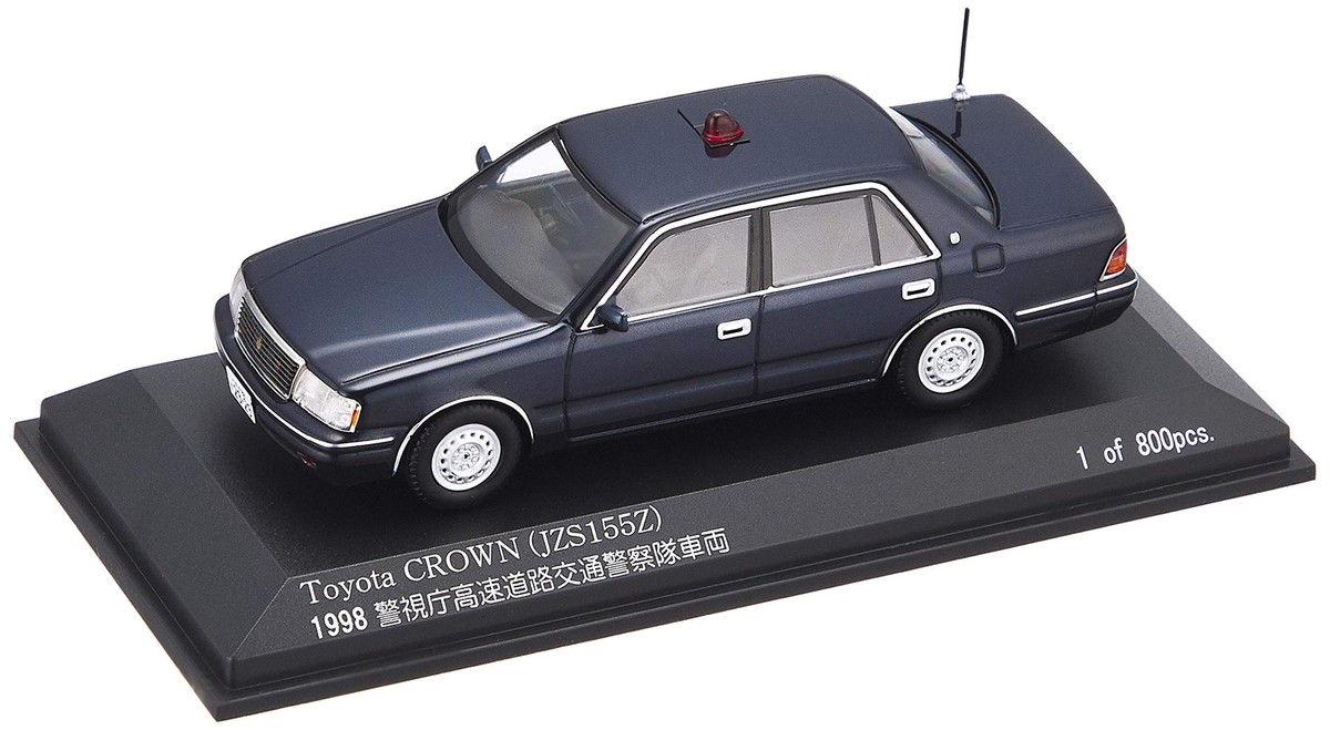 ミニカー RAI'S 1/43 Toyota CROWN PATROL CAR Rai's 1/43 Toyota Crown Athlete (GRS214) Hokkaido Police Car