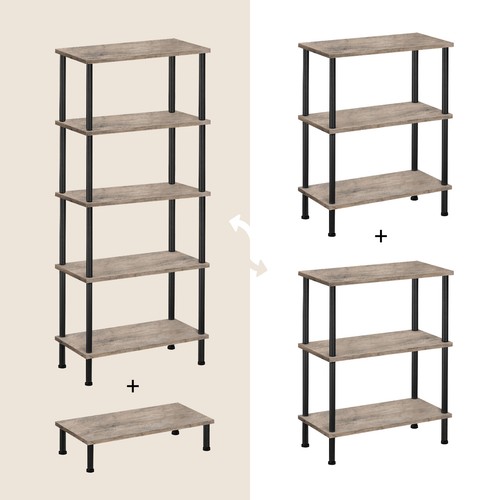 HOOBRO Side Table 3-Layer Stackable Bedside Table End Table for Small Space - Picture 14 of 28