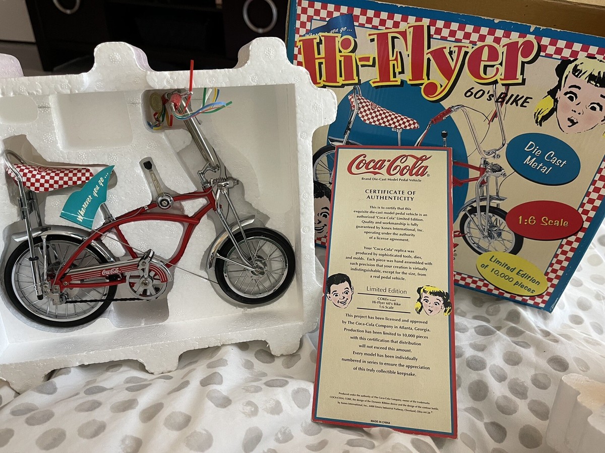 Bidon Publicitaire Coca-Cola Cyclisme Années 80 – édition Rare Hinault Fignon
