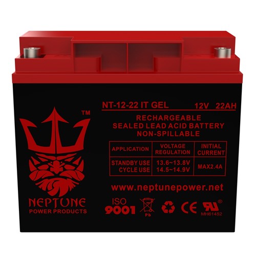 Neptune Power NT1222IT GEL 12V 22AH Gel Battery for Booster Pac ES5000