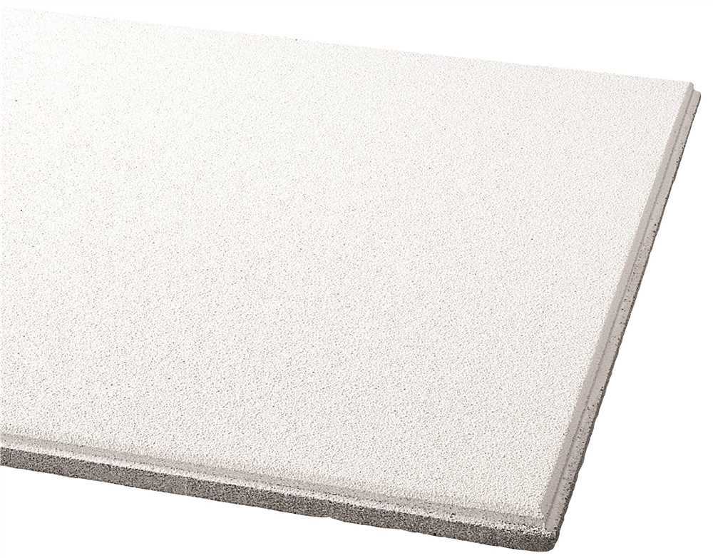 Mineral Fiber 24lx24w Acoustical Ceiling Tile Ultima 12pk