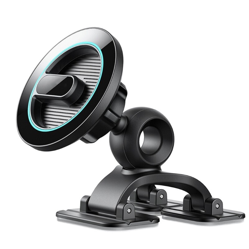 Strong Magnetic Car Phone Mount with Telescopic Arm for Windscreen-image