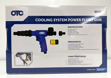Otc 6043 Blast-vac Cooling System Power Flush Gun Air Water Cleaning Tool