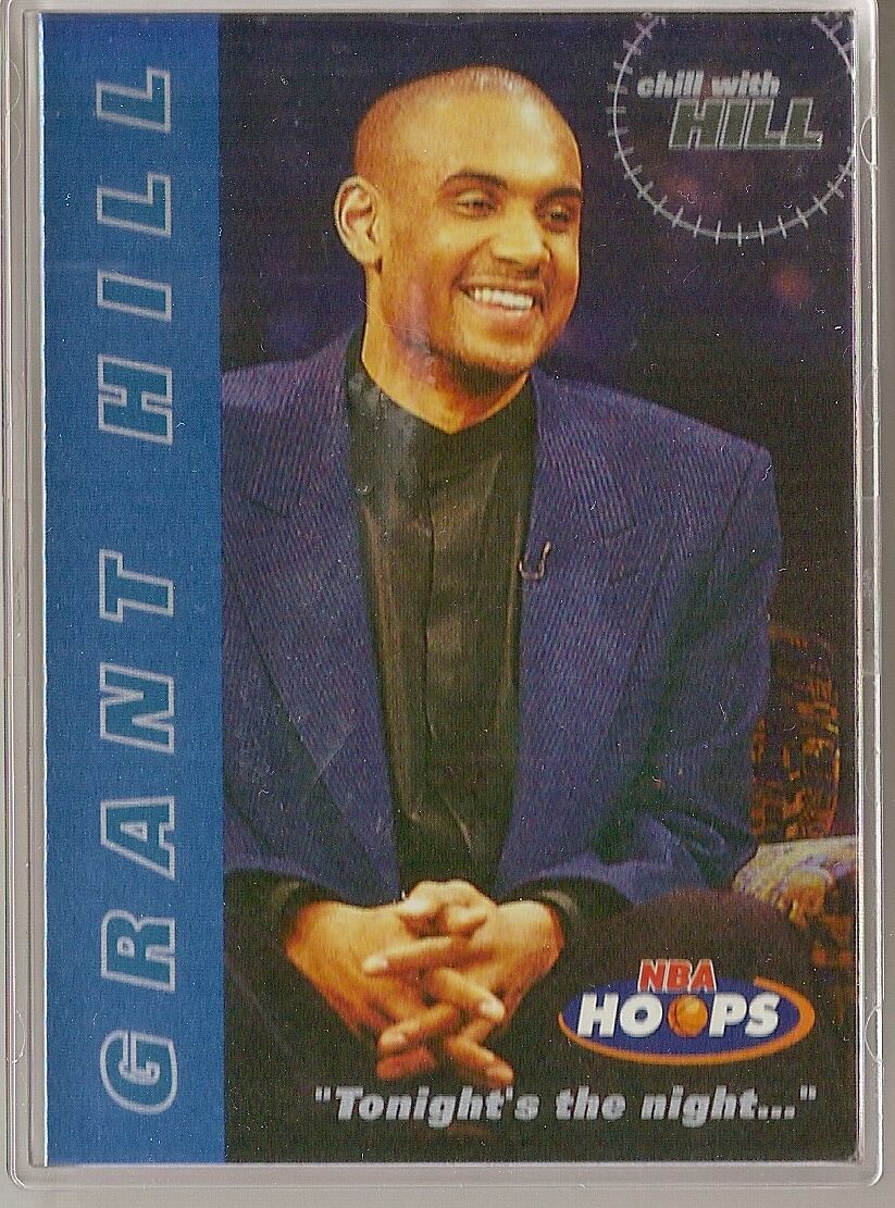 1997-1998 SKYBOX HOOPS CHILL WITH HILL COMPLETE 10 CARD SET GRANT HILL