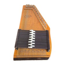 Oscar Schmidt 15 Chord 36 String Silvertone Autoharp with Felt Lined Case