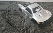 Pro-Line Flo-Teck Racing Fusion RC Pre-Cut Body with Roll Cage - Silver