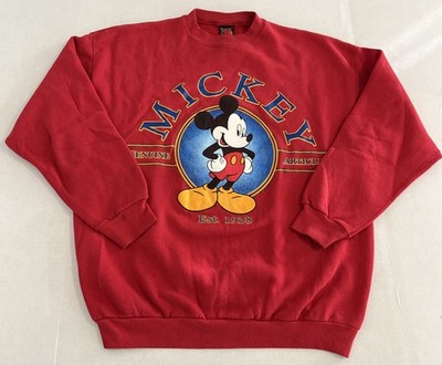 VTG Disney Jerry Leigh Mickey Unlimited Mickey Graphic Oversized Sweatshirt XL