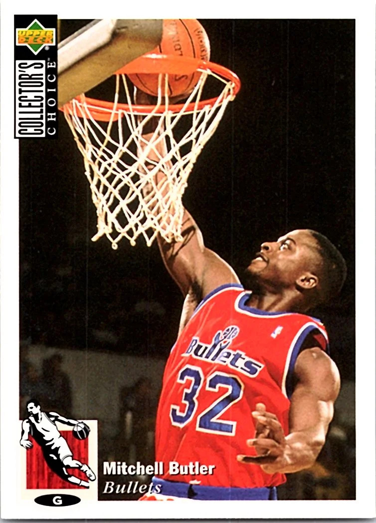 1993 Upper Deck Collector's Choice Mitchell Butler #332