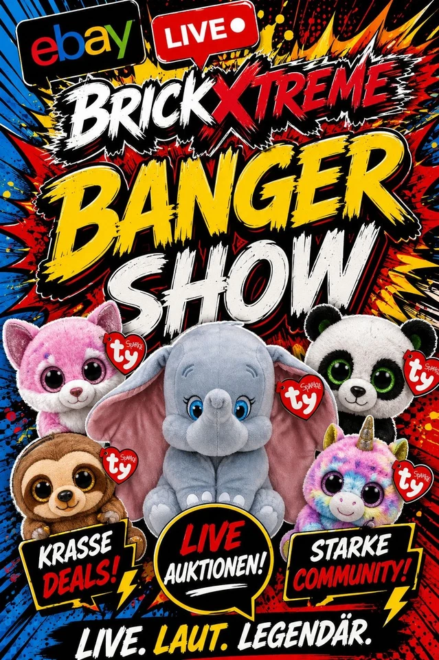 Uff! Mehr als 1000 Ty Stofftiere Beanies im 15 Sek Takt ;-)