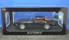 Chevrolet Corvette C4 1986 1/18 AUTOart Black Collectible Model
