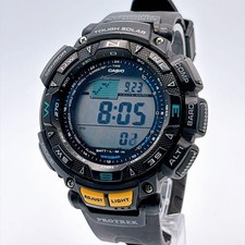 CASIO PROTREK PRG-240 Tough Solar Casio Watch Working