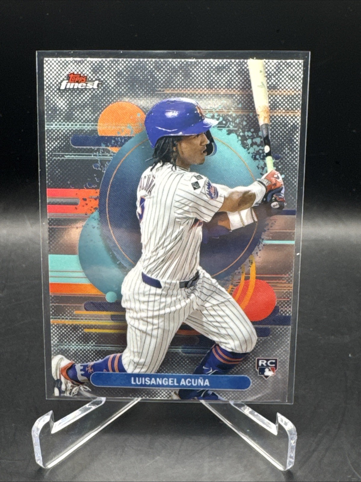 Luisangel Acuna 2025 Topps Finest - #108 (RC) Uncommon Mets