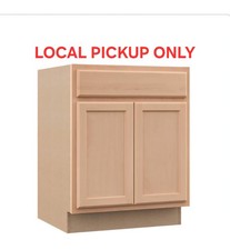 Recessed Panel 27"Wx24"D x 34.5" H Assembled Base Kitchen Cabinet