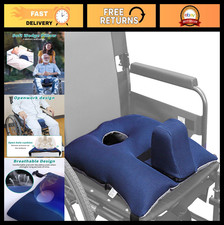 Anti-Slip Wheelchair Cushion with Pommel Wedg...