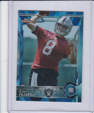 2015 Topps Chrome Mini Blue Refractors #199 Cody Fajardo