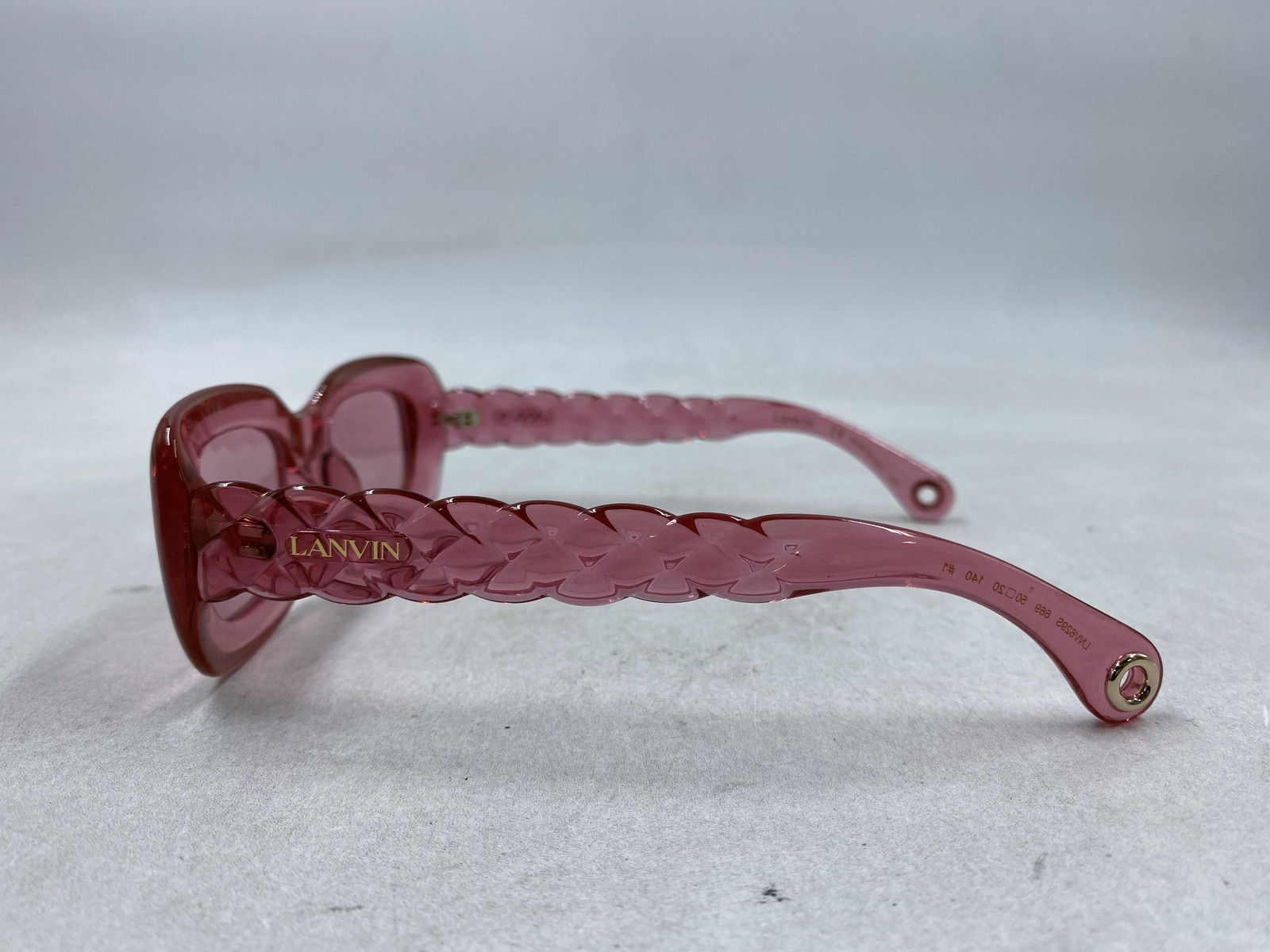 Lanvin Pink Rectangle Sunglasses - image 4