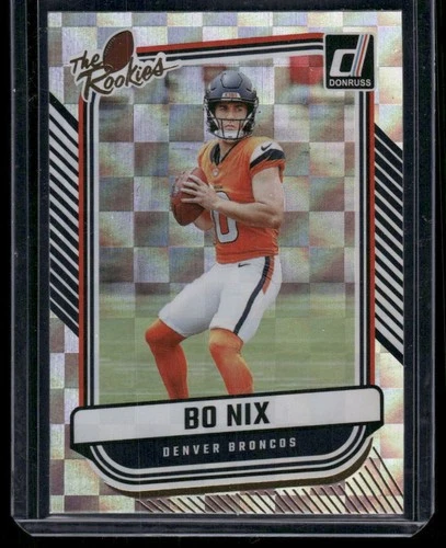 2024 Panini Donruss - The Rookies Bo Nix #TR-38 (RC)