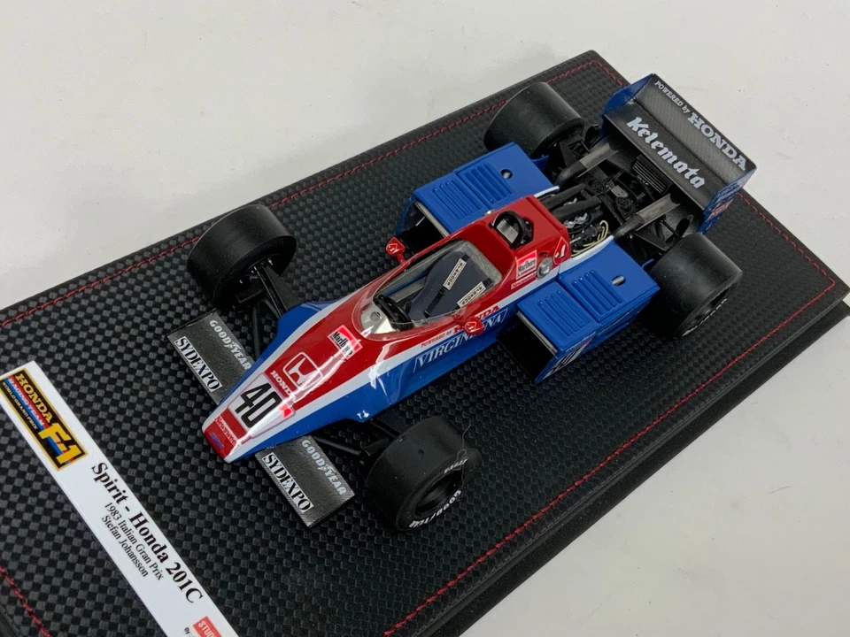 1/20 Studio 27 Spirit Honda 1983 Italiano G. P. G.P S.Johansson Diecast ABG84 - Immagine 2 di 4