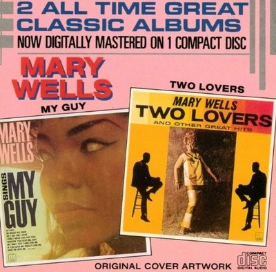 Mary Wells - Two Lovers / My Guy CD 1986 Motown Soul 2 Classic Albums on 1 CD