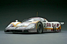 Exoto | 1:18 | RACE WEATHERED | 1988 Silk Cut Jaguar XJR-9 LM | Le Mans Winner