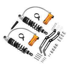 Remote Reservoir Rear Suspensions Shocks Fit For Harley Road Street Glide 24-26