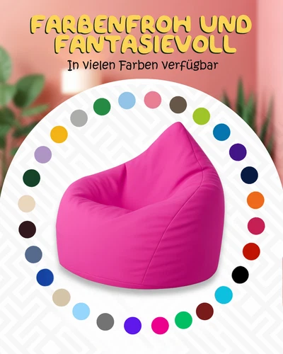 PatchHome Sitzsack XL- Jumbo Sitzkissen Bodenkissen Kinder und Erwachsene - Bild 179 von 203