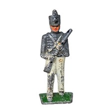 Grey Iron Toy Soldier G5 West Point Cadet Early Vintage Dimestore Antique