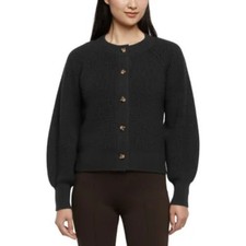 Banana Republic Women  s Cardigan Black Acrylic Blend Small