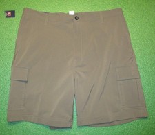 Chaps Ralph Lauren Men's Cargo Shorts, Olive Green, Poly Elastane, Size 38 NEW