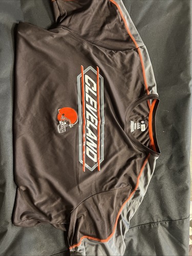 Chemise Femme Cleveland Browns - Cle Clothing Co. - Taille S (Petite) - Marron - Occasion