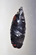 Authentic Modern Reproduction of Pre 1600 Pacific Northwest Obsidian Arrowhead