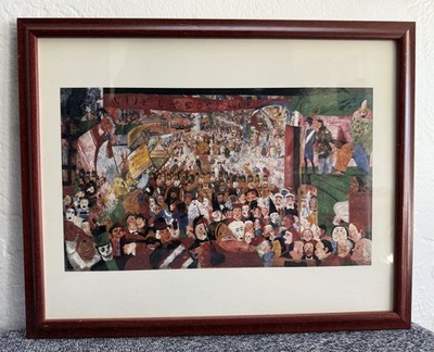 James Ensor Christ's Entry into Brussels in 1889 Art Print 98 Getty Museum 12x15
