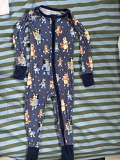 Little Sleepies Bluey Dance Mode Zippy 2t 