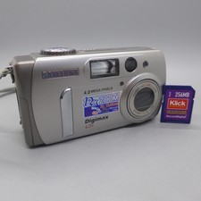 Samsung Digital Camera Digimax 401 4.0MP Silver Tested