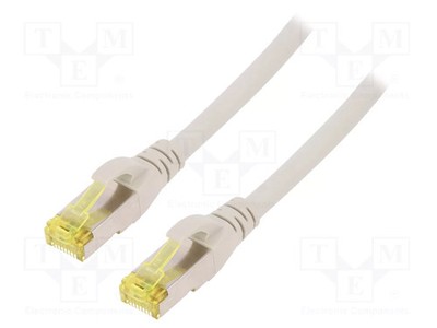 Line RJ45-Stecker,beiderseitig S/FTP Cu 6a LSZH Patch cord