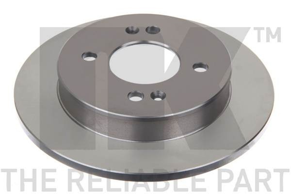 2X Bremsscheibe NK 203518 FüR Hyundai KIA Picanto PA I10 1 Crdi LPG 3 JA SA 2 TA-image