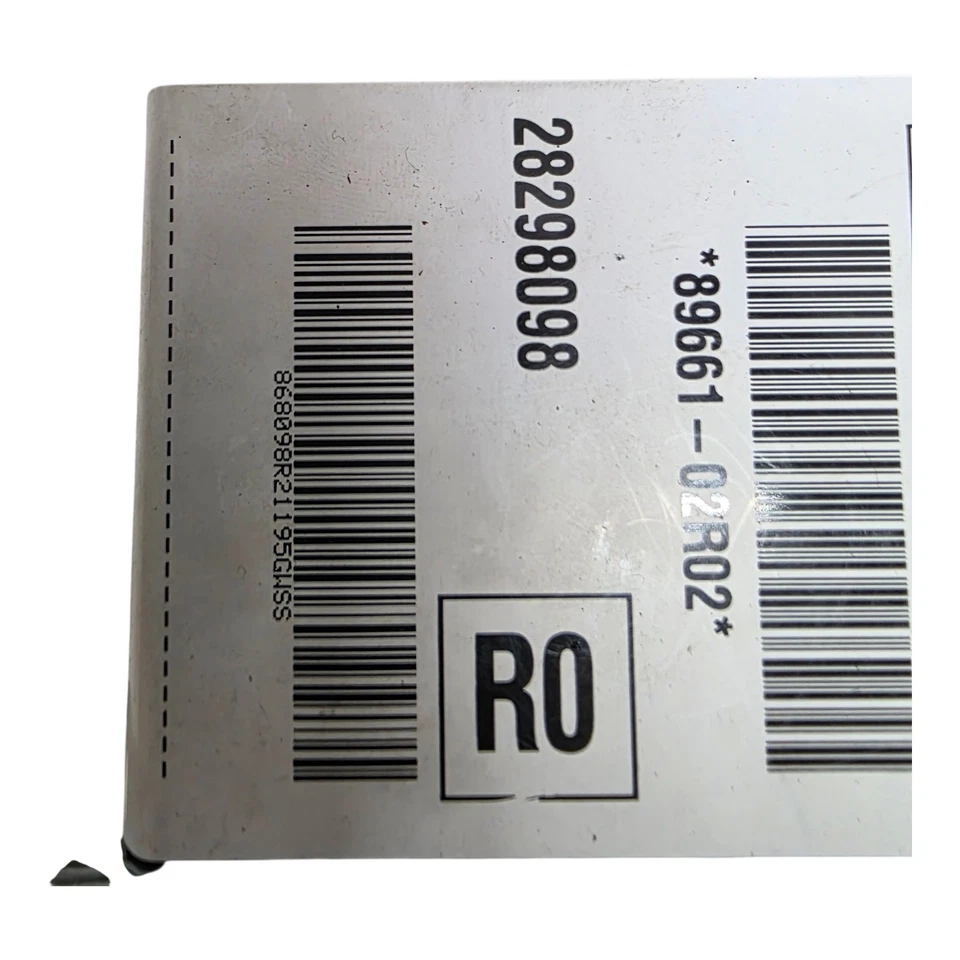 Toyota Corolla 2007 2008 módulo de control del motor computadora ECU ECM 89661-02R02 OEM Foto 2 de 4