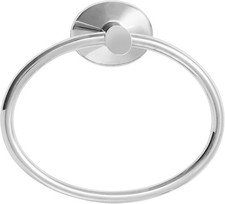 Robert Welch Oblique Towel Ring. Made from stainless steel. EASY CLEAN. 25-YEAR