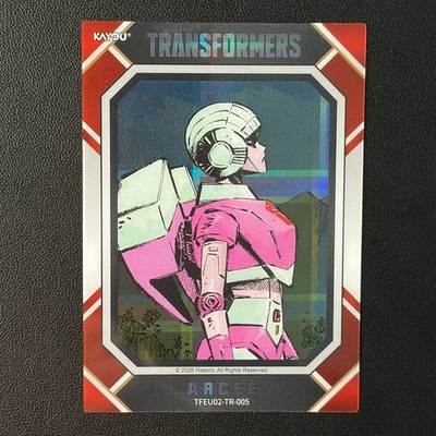 Arcee - 2026 Kayou Transformers Energon Universe Card TFEU02-TR-005