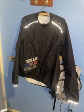 Giacca impermeabile Decathlon Gorillas Rockrider taglia Large L ciclista 