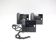 Lot of 3 Mitel 6920 IP Phones 50006767 VoIP Desktop Business Phone with Stand