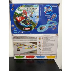 Carrera Mario Kart Slot Car Racing Set Bundle First & Tabletop Track