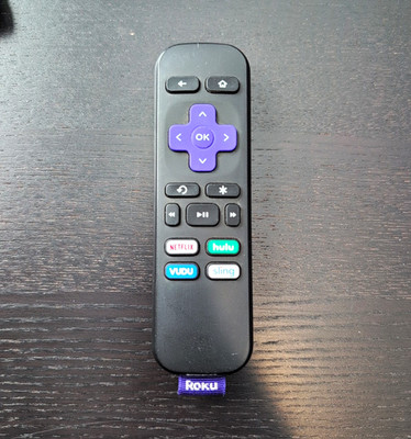 Genuine OEM Roku TV Remote Control RC-ALIR Netflix Hulu Vudu Sling - TESTED