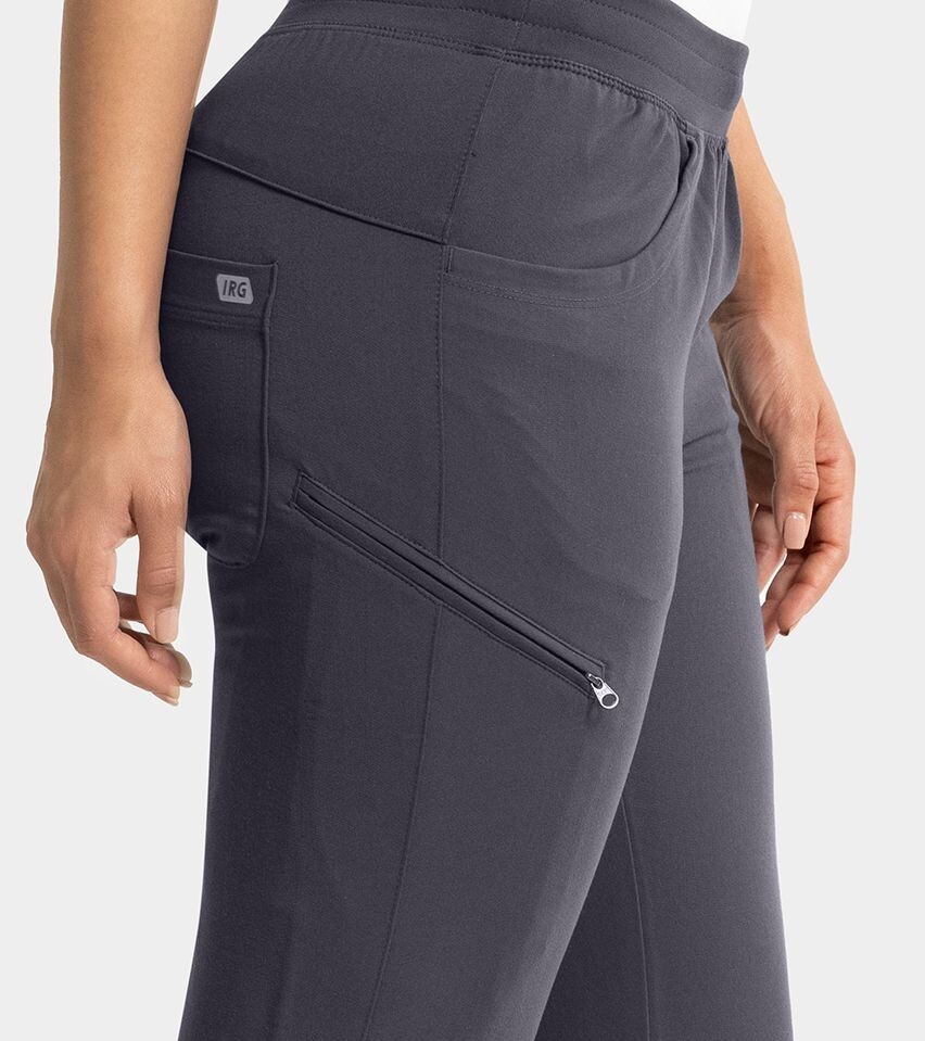 IRG Elite Scrubs 7852 Elastic/Draw Jogger Scrub Pant in "PEWTER" Size 2XL eBay