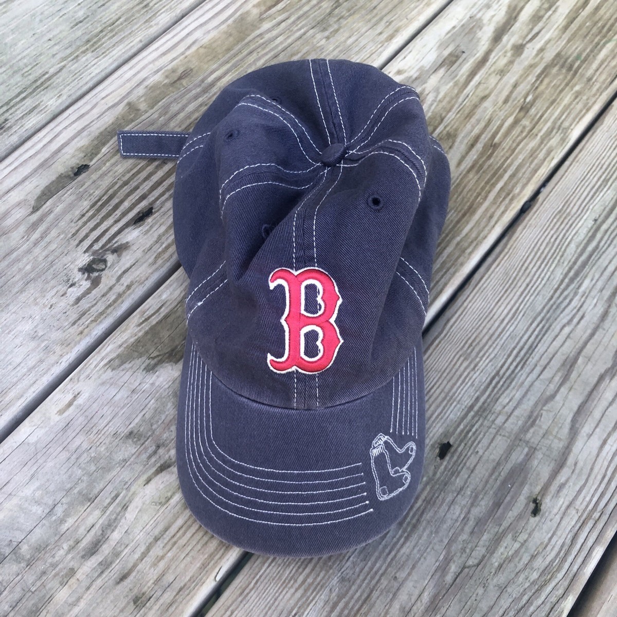 Boston Red Sox MLB Adjustable Strapback Hat Cap Blue Red Twins