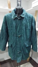 GalloTti Leather Jacket For Men Green Size 50 PGC052LZ