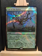 Lair of the Hydra - Ripple Foil - MH3 Commander - NM (see pics) MTG