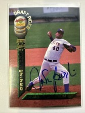 1994 Signature Rookies Draft Picks Signatures #72 Jason Beverlin RC Auto SP