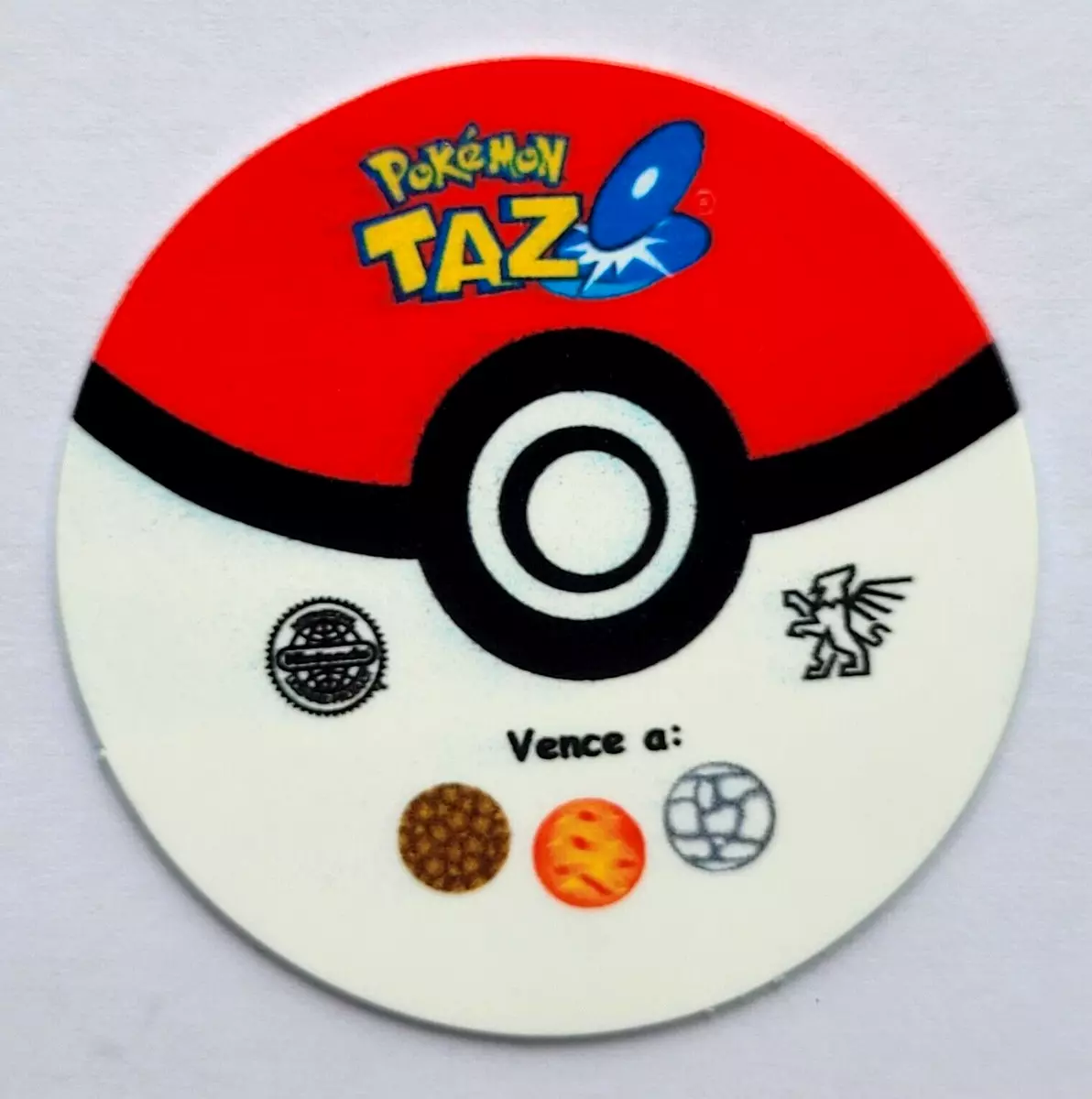 TAZO POKEMON DKV #817 DRIZZILE 2019 Sword & Shield PERU Edition Pogs Taps