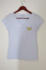 Looney Tunes Sleepwear Set Women's M Purple Tweety Bird Top Bottom Lace Casual